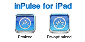 inPulse optimized for iPad